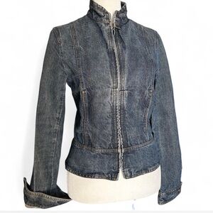 Sportmax Dark Blue Jean Jacket